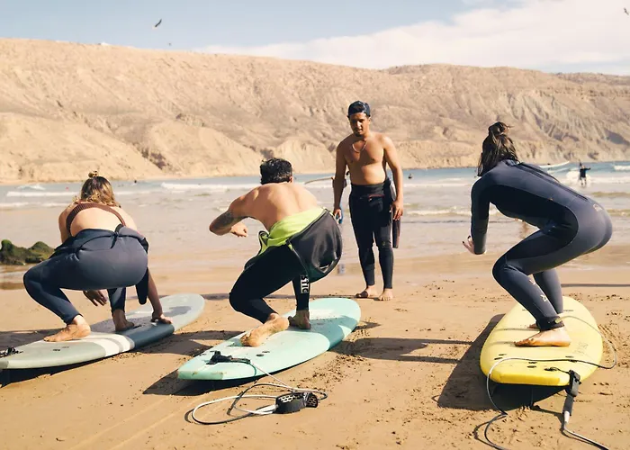 Aman Surf Paddle Yoga